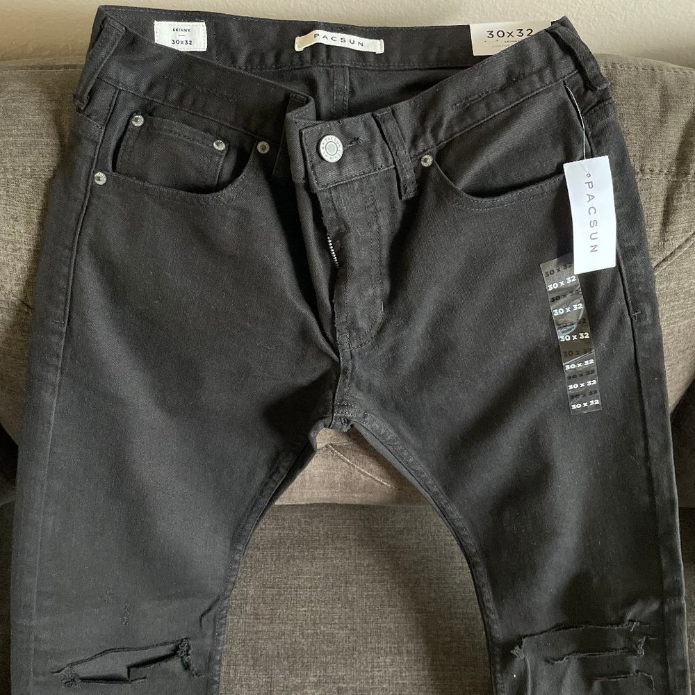 PacSun Men's Skinny Black Jeans